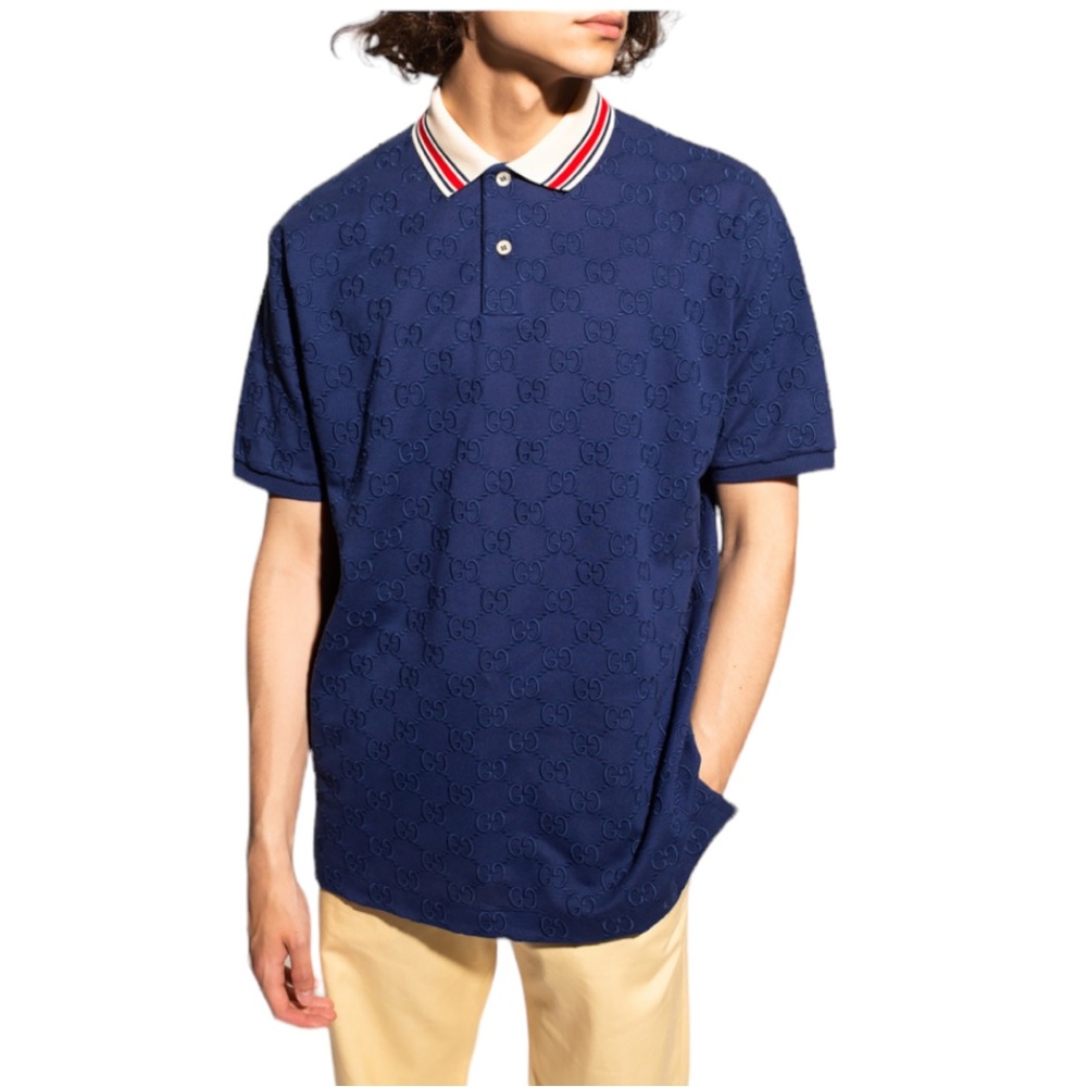 Gucci Embroidered Polo Shirt (S)